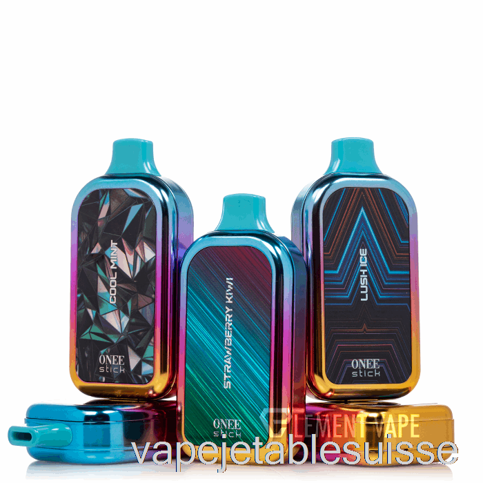 Vape Suisse Yibla 6500 Glace Jetable Pêche Mangue Pastèque